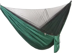 Hammocks Quick-Release Hammock with Mosquito Net Hanging Sheet Double Parachute Cloth Anti-Rollover Camping Hammock Camping Hammocks(F)