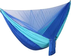 Hammocks Quick-Release Hammock with Mosquito Net Hanging Sheet Double Parachute Cloth Anti-Rollover Camping Hammock Camping Hammocks(G)