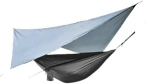 Hamock Canopy Mosquito Net Hammock Set Tent Parachute Cloth Camping Automatic Anti-Mosquito Mosquito Net Hammock Hanmock(B)