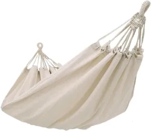 Hamock Outdoor Hammock Folding Hammock Double Outdoor Leisure Hammock Camping Thick Polyester Cotton Hammock Hanmock