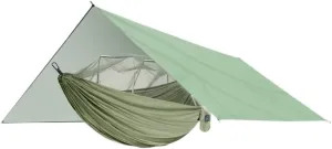 Hamock Outdoor Mosquito Net Hammock Anti-Mosquito Canopy Tent Set Waterproof Portable Sunshade Camping Outdoor Hanmock(Green,Small)
