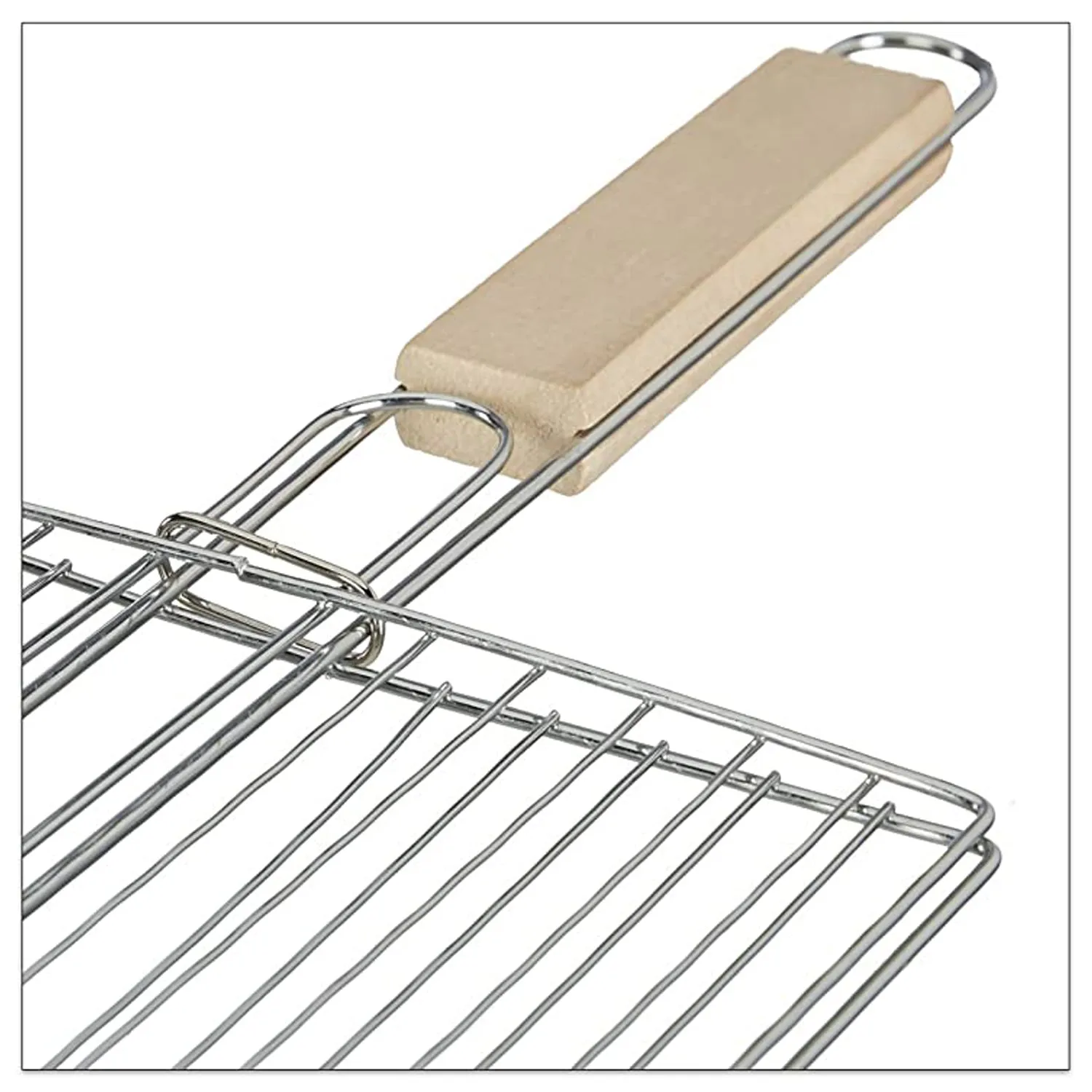 Handle Roaster Kitchen Square with Papad Wooden Grill Grill Barbecue Hassle-free shipping Wholesale pricing