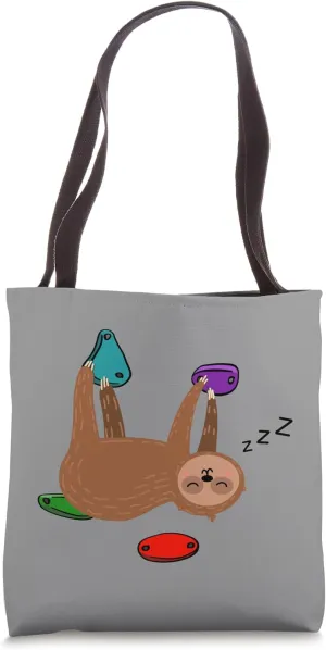 Hang out - bouldering, climbing, sloth boulder ultra funny Tote Bag
