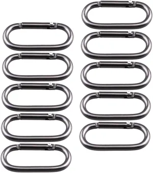 Hanging Buckles 20pcs Kettle Clip for Bag Aluminum Hooks for Travel Running Hiking