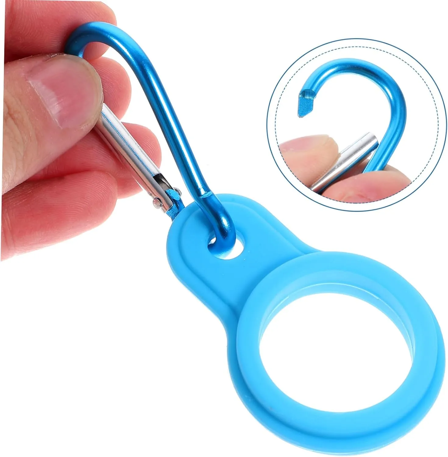 Happyyami 12 Pcs Kettle Buckle Travel Water Bottle Buckle Backpack Water Bottle Buckle Bottle Clips Convenient