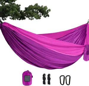 Heavy Duty Hammock, Camping Hammock - Outdoor Lounging Hammock for Kids, Outdoor Hammock for Camping, Patio, Garden, Park, Porch