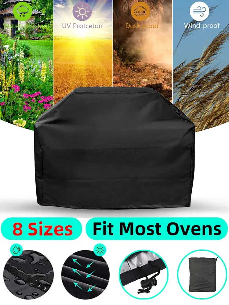 Heavy Duty Waterproof Outdoor BBQ Protective Cover