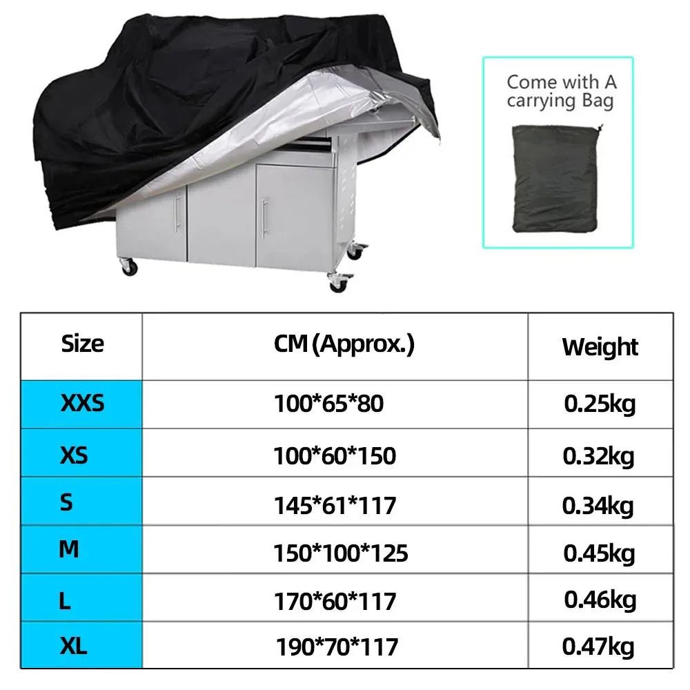 Heavy Duty Waterproof Outdoor BBQ Protective Cover