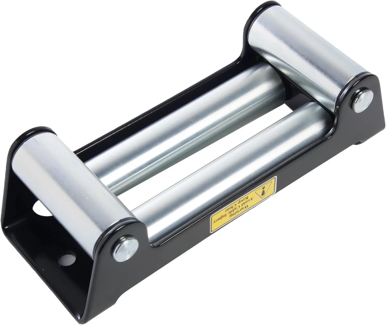 Hi-Gear Heavy Duty Alfa Wheels 10" Winch Roller Fairlead - 8000-17,500 LB for Recovery Off Road Truck