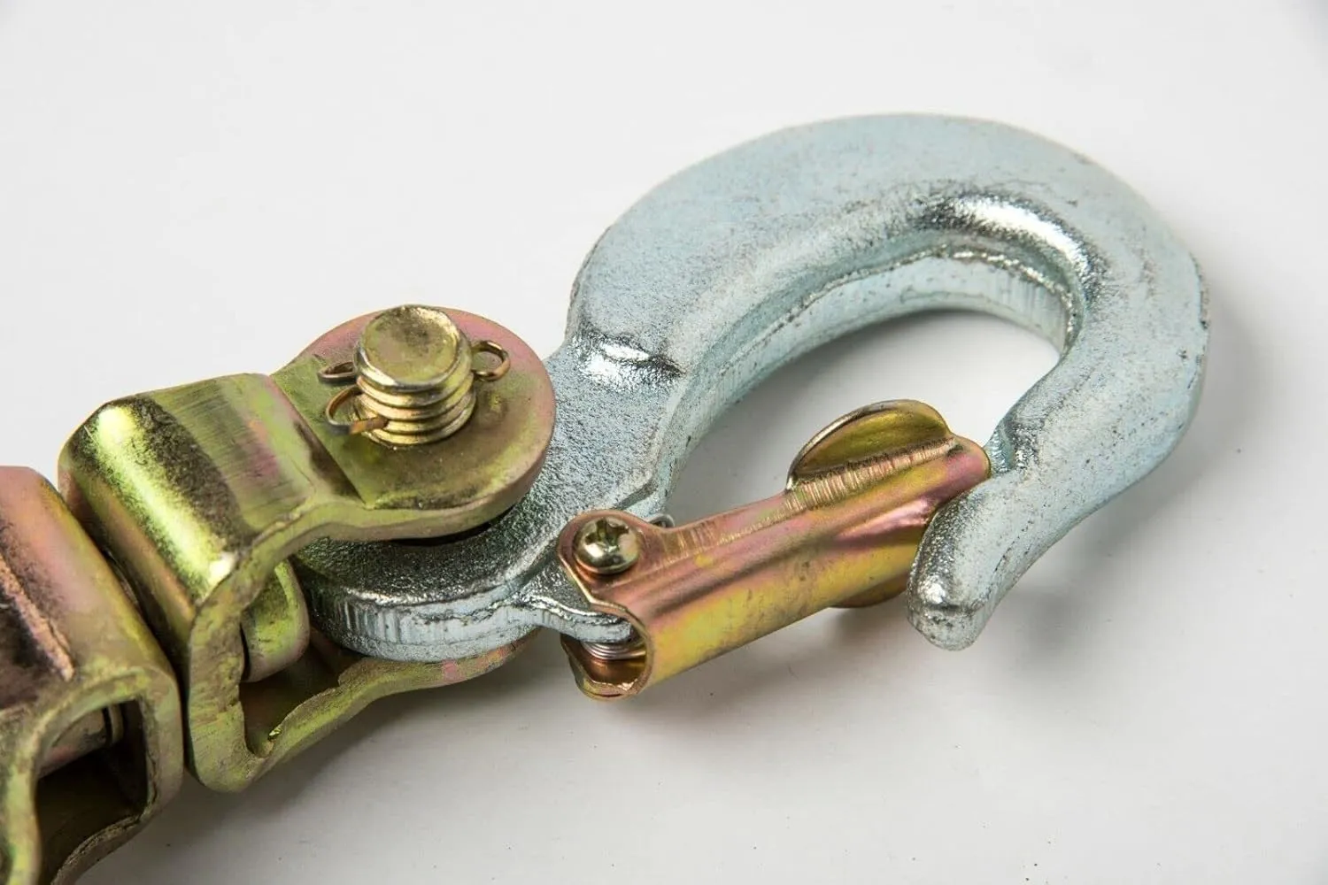 HI-GEAR Wire Rope Pulley Block 2 Ton (4,400 LBS) Working Capacity, Swivel Eye, Hoist Hook, Snatch Block Anodized with Hook, Compatible Rope Size Up to 3/8''