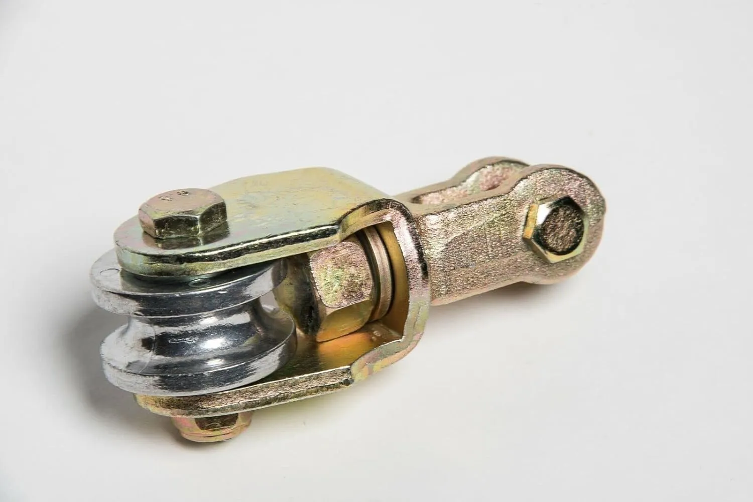 HI-GEAR Wire Rope Pulley Block No Hook, 3 Ton (6,600 LBS) Working Capacity, Compatible Rope Size Up to 7/16''.