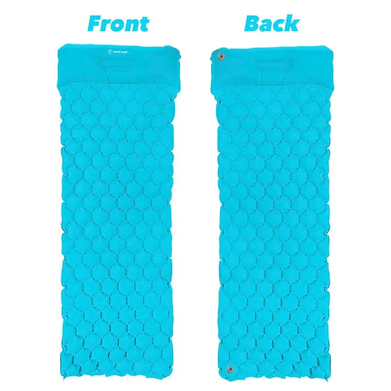 Hitorhike Topselling Inflatable Sleeping Pad Camping Mat With Pillow air mattress Sleeping Cushion
