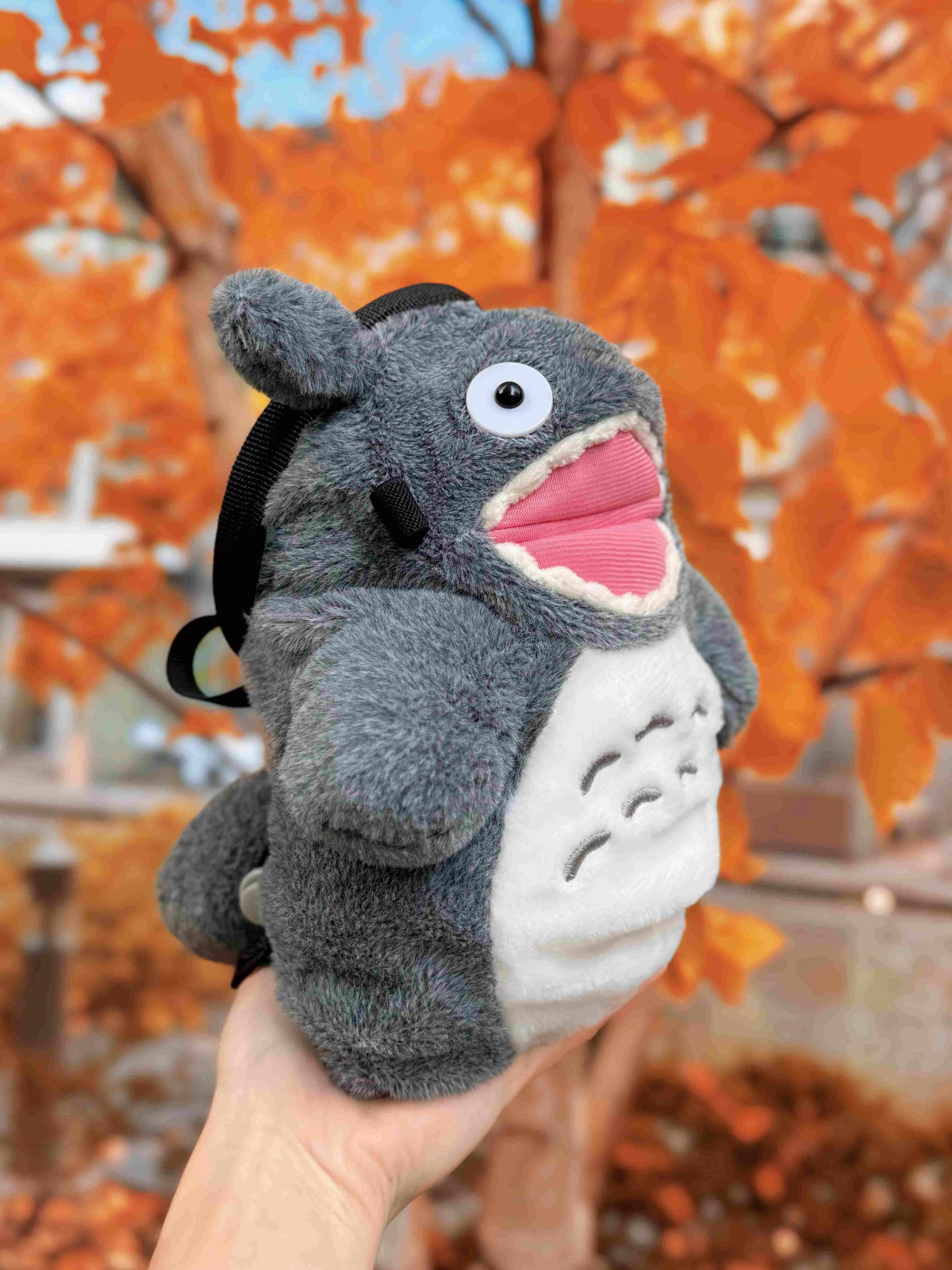 Hungry Totoro Chalk Bag/Chalk Bucket
