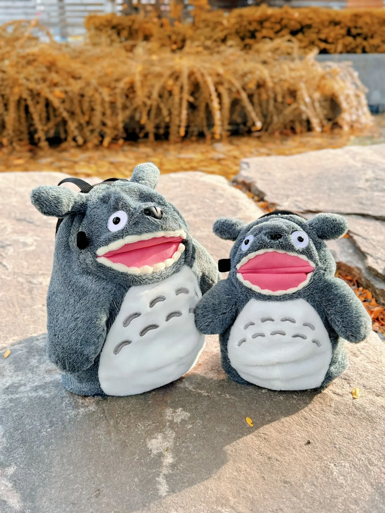 Hungry Totoro Chalk Bag/Chalk Bucket
