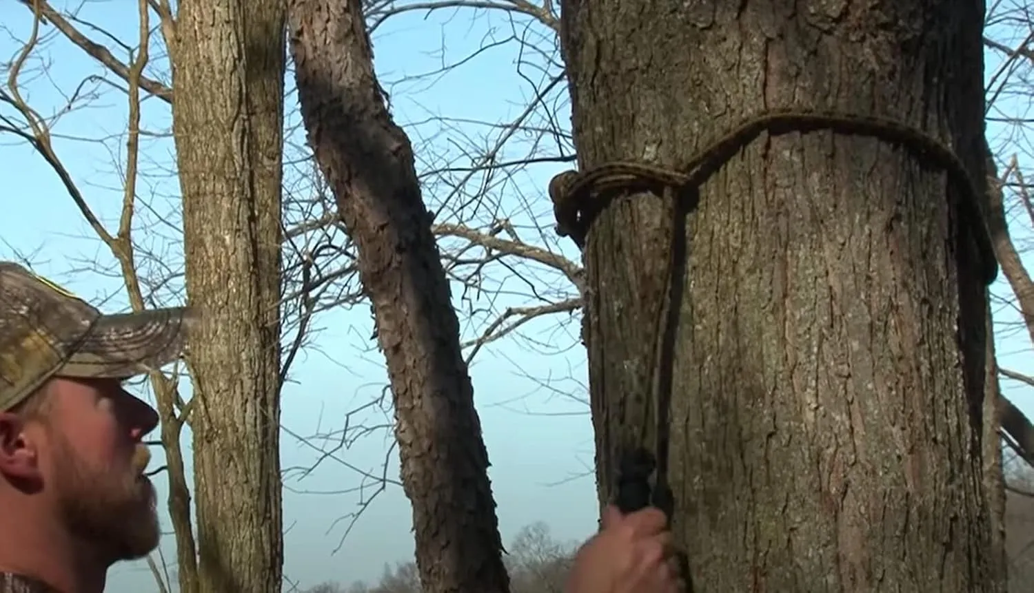 Hunter Safety System Rope-Style Treestrap for Tree-Stand Hunting and Climbing - Hunting Gear and Camping Gadgets