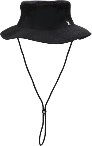Hurley Men's Boonie Hat - Moisture Wicking and Packable Full Brim Sun Hat UV Protection for Fishing, Hiking, and Safari