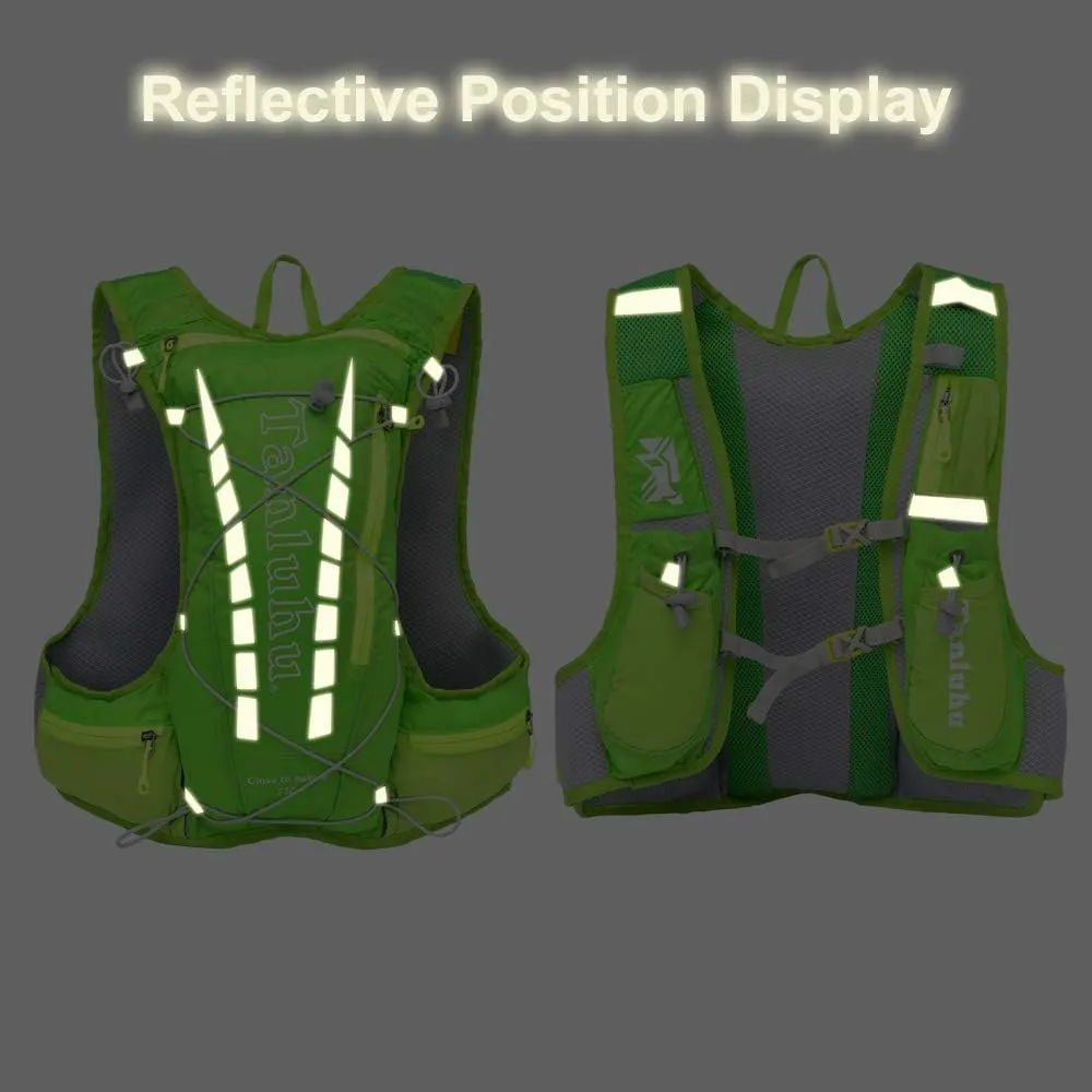 Hydration Pack Backpack Running Hydration Vest for Women and Men Outdoor Hiking, Cycling, Camping with 15L Capacity