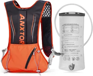 Hydration Pack Backpack,Hiking Backpack with 2L Water Bladder Lightweight Running Hydration Vest for Men Women Hiking Cycling Climbing Camping
