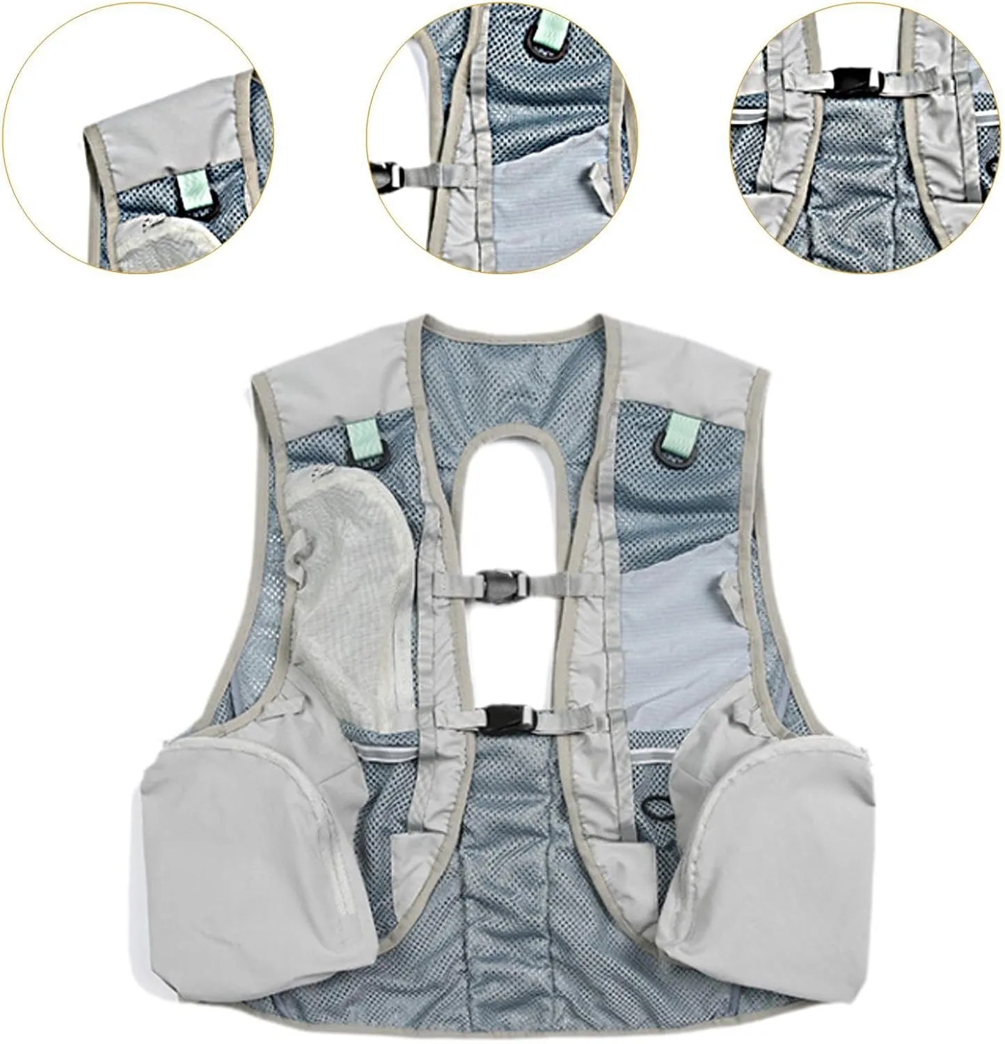 Hydration Vest for Men Women,Sport Bag,Breathable Running Gear Running Vest Water Backpack for Hiking Biking Cycling Climbing