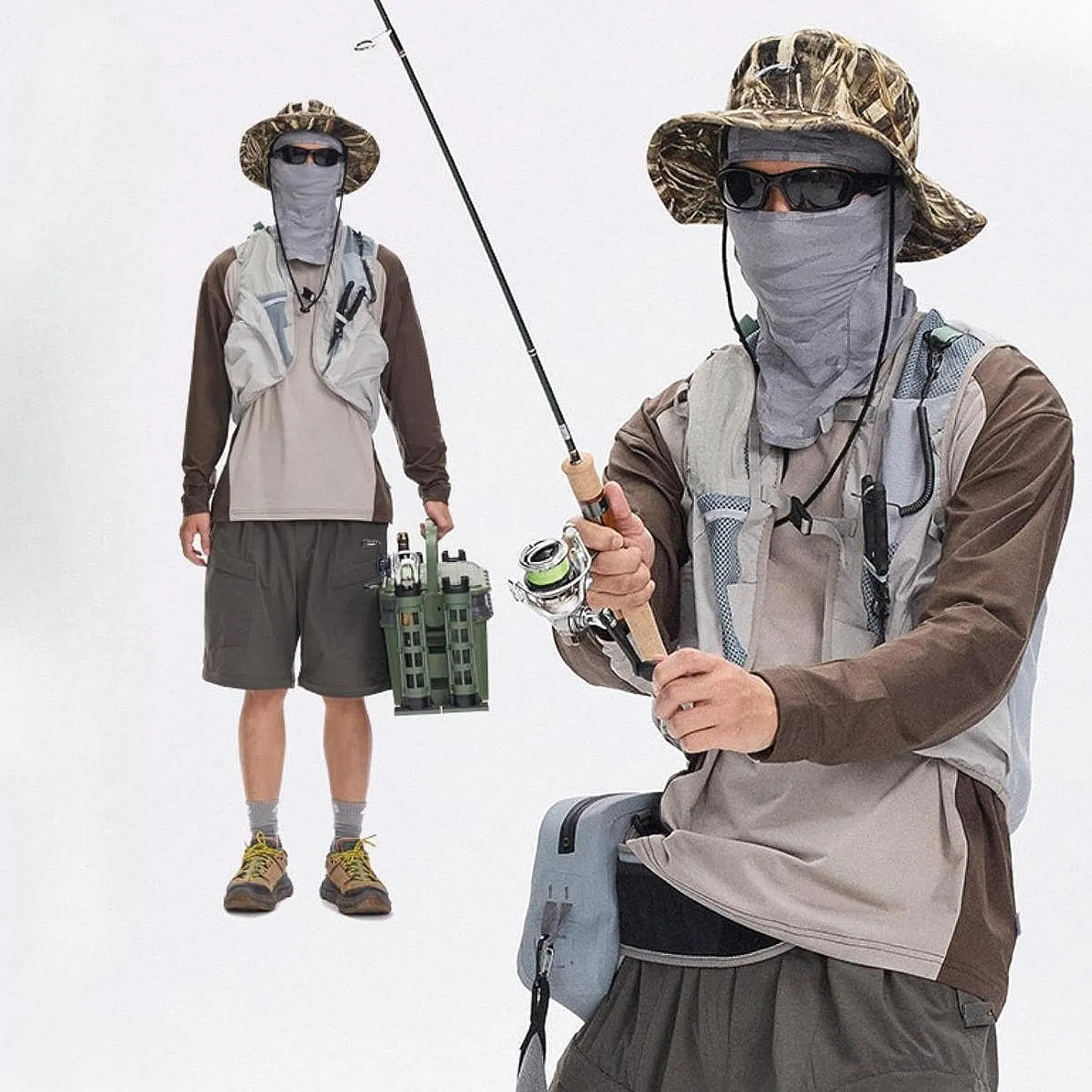 Hydration Vest Running Vest Multi Pockets Breathable Marathoner Water Backpack Water Pack for Trail Race Camping Hiking