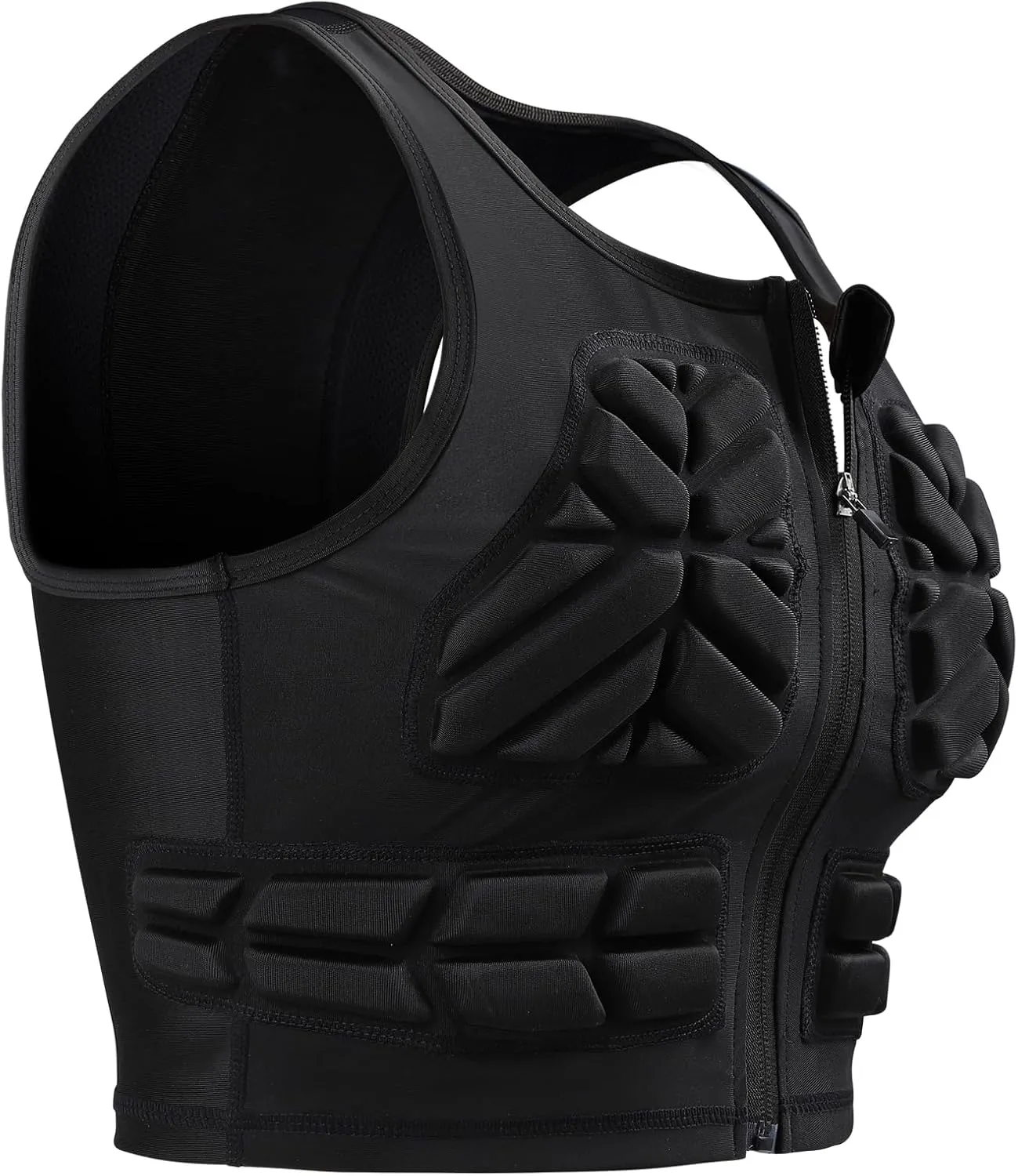 Impact Vest for Women Chest Protector Padded Compression Vest for Sports, Karate, Football, Breast and Rib Protection