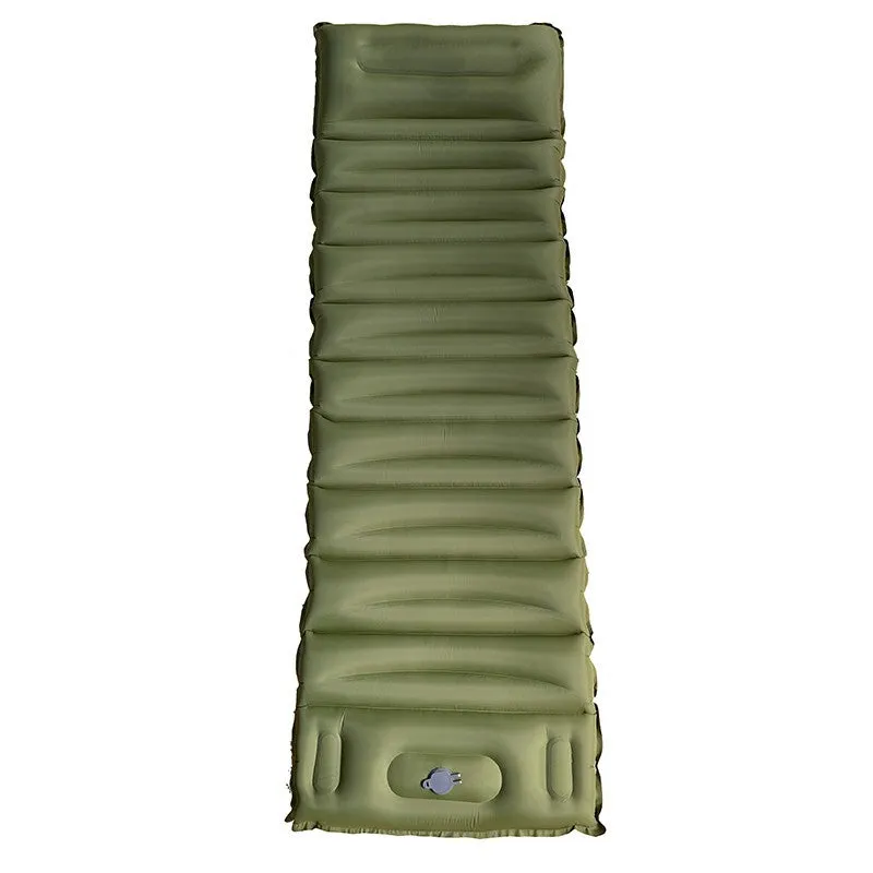 Inflating Camping Sleeping Mat with Pillow
