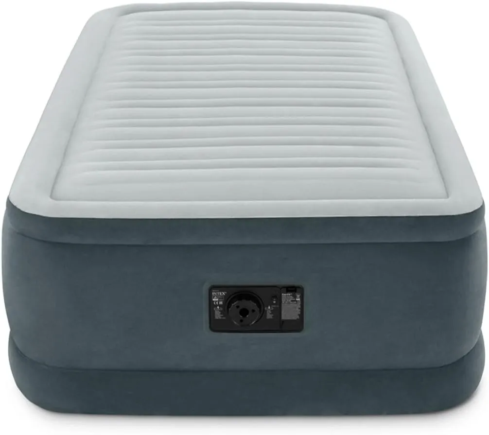 Intex Comfort Plush Elevated Dura-Beam Airbed with Built-in Electric Pump