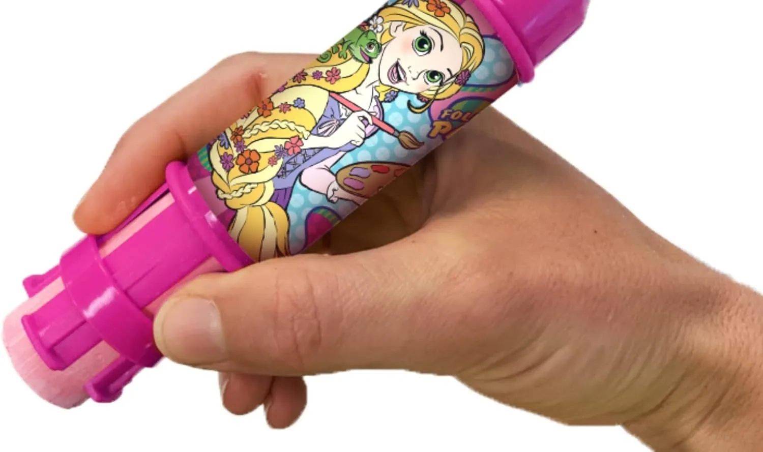 JA-RU Disney Princess Chalk Holder (1 Pack) Sidewalk Chalk for Kids - Kids Outdoor Play & Playground Toys - Non Toxic Jumbo Chalk for Boys and Girls - Birthday Gifts. B-6904-1