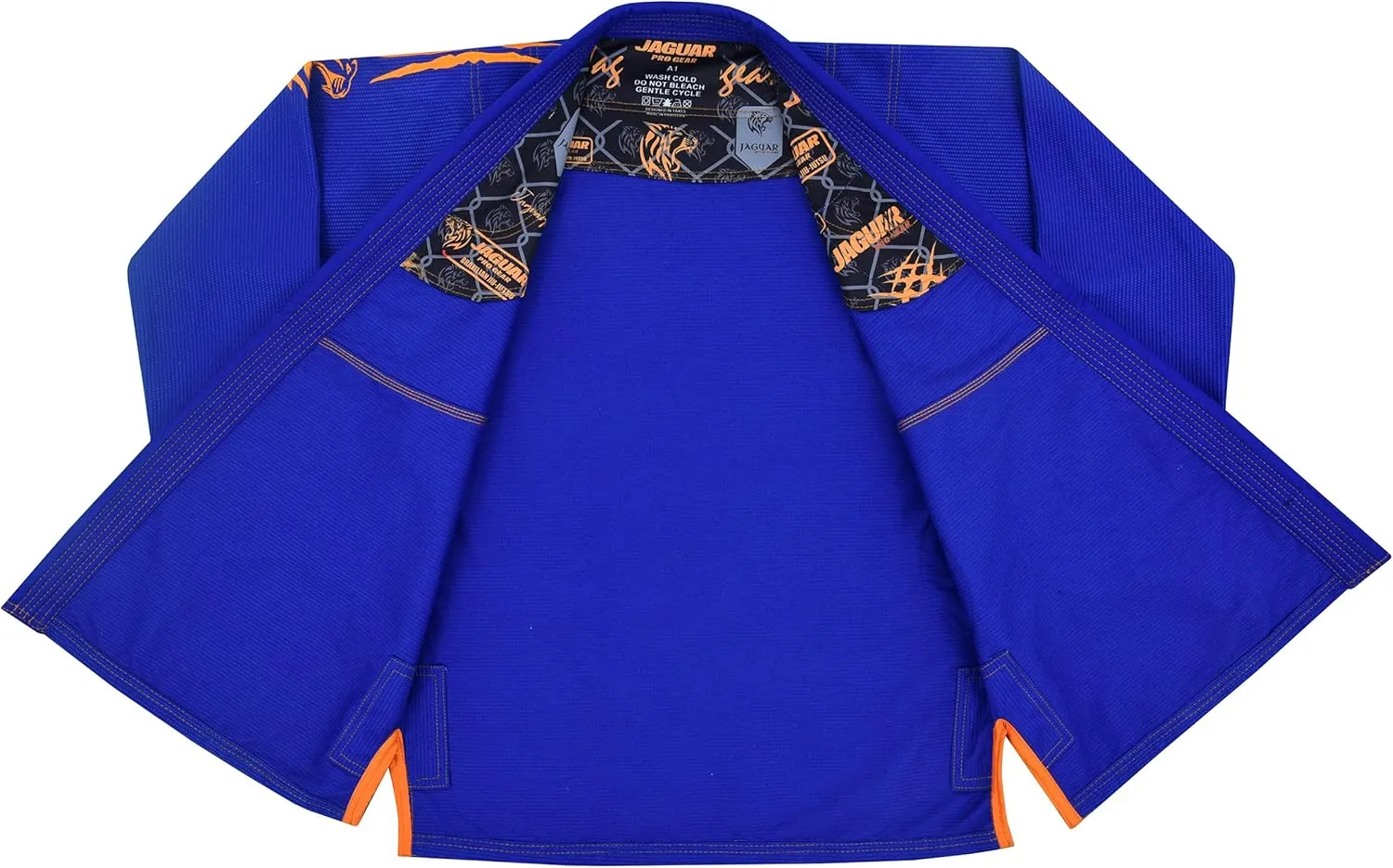 JAGUAR PRO GEAR – Pro Signature Brazilian Jiu Jitsu| Kids Adults Unisex| Kimono Gi Lightweight Uniform with White Belt