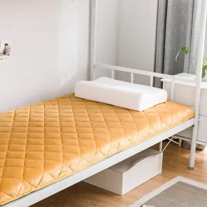 Japanese Floor Mattress Futon Mattress Thicken Tatami Mat Sleeping Pad Multi-Purpose Anti-Slip Folding Mat for Living Room Dormitory Mattress (B Twin)