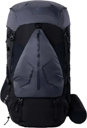 KAILAS RIDGE III 65 5L Hiking Backpack Trekking Daypack Outdoor Backpacking Waterproof Lightweight Internal Frame Backpack for Traveling Camping with Rain Cover Dark Black S