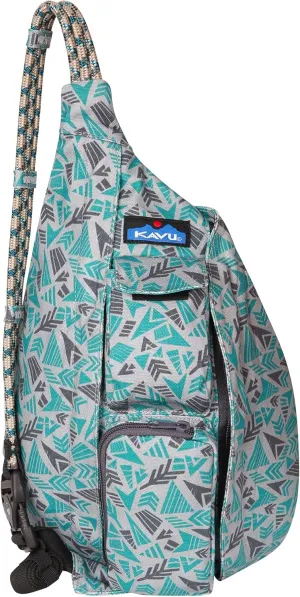 KAVU Mini Organic Rope Bag Sling Crossbody Backpack - Arrow Mix