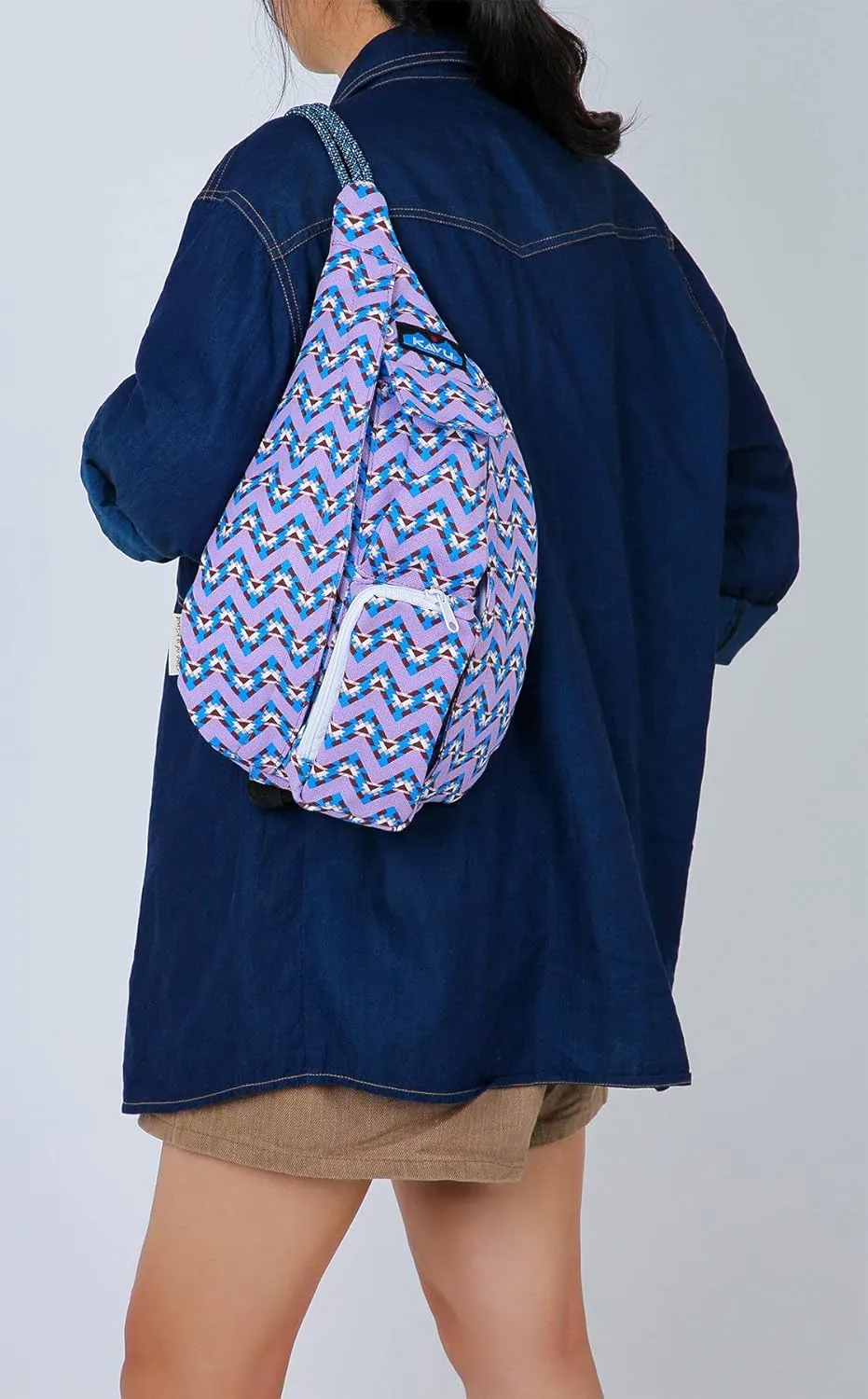 KAVU Mini Rope Bag Cotton Crossbody Sling