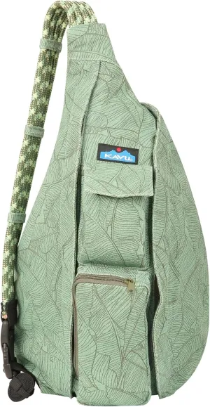 KAVU Organic Rope Bag Sling Crossbody Backpack - Palm Verde