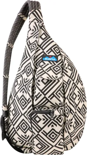 KAVU Original Rope Bag Sling Pack with Adjustable Rope Shoulder Strap