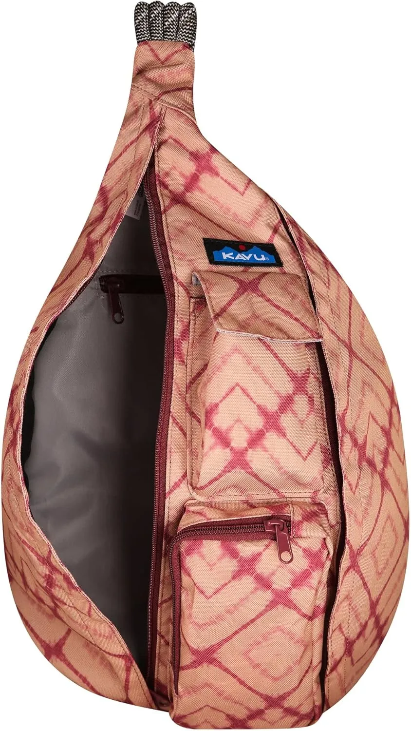 KAVU Original Rope Sling Bag with Adjustable Rope Shoulder Strap