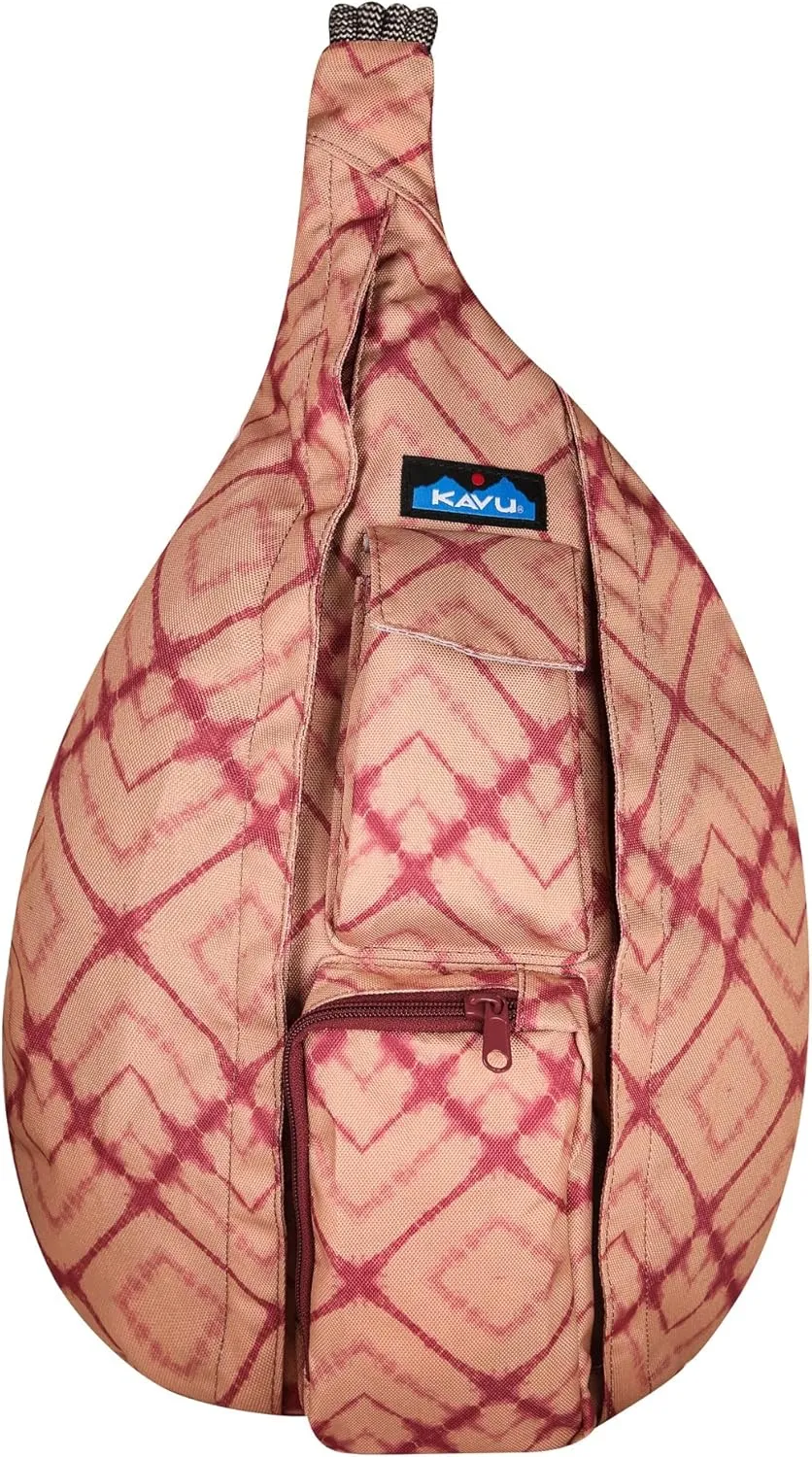 KAVU Original Rope Sling Bag with Adjustable Rope Shoulder Strap