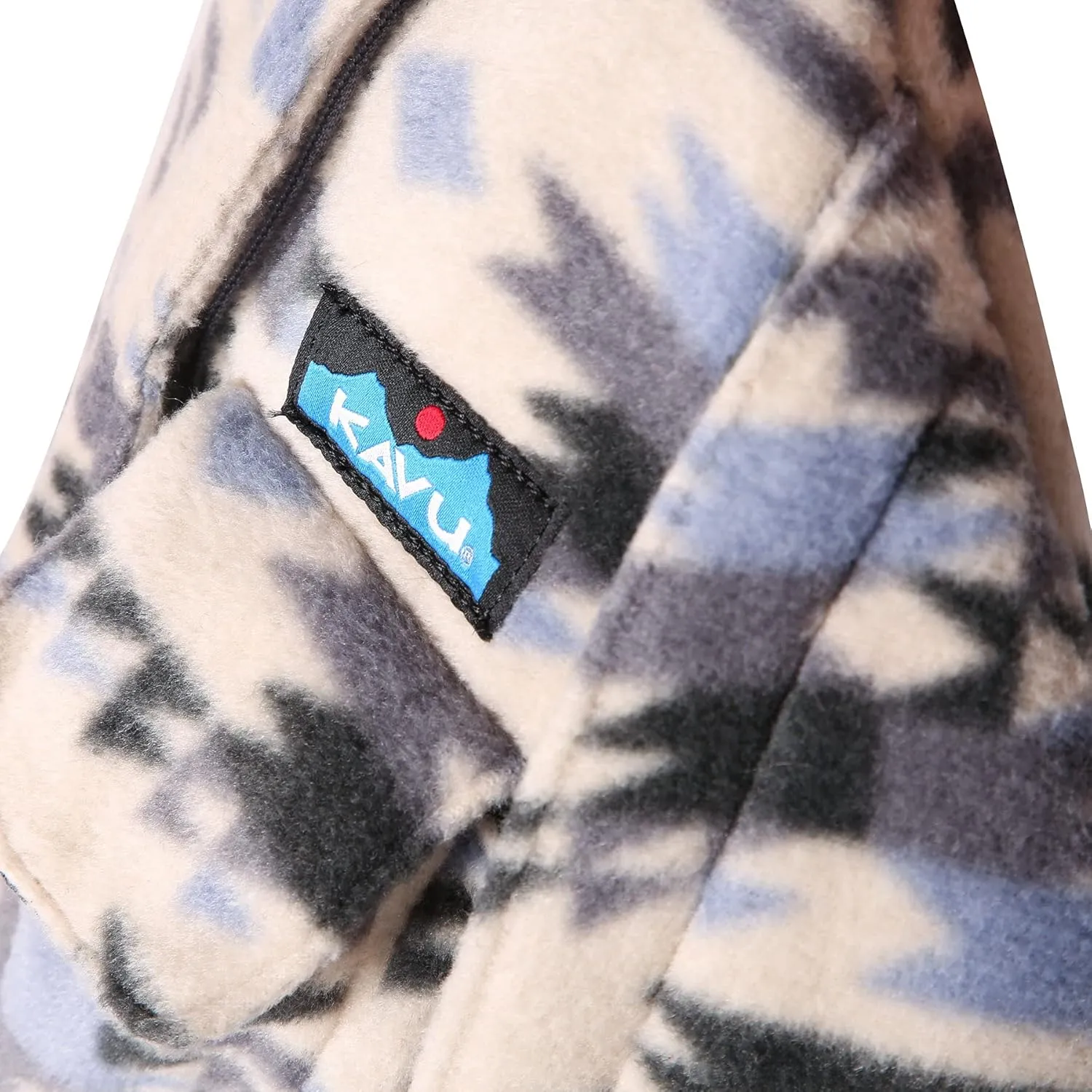 KAVU Polar Rope Sling Crossbody Fleece Polyester Bag - Winter Arcade