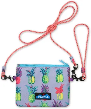 KAVU Renrose Crossbody Wallet with Rope Strap