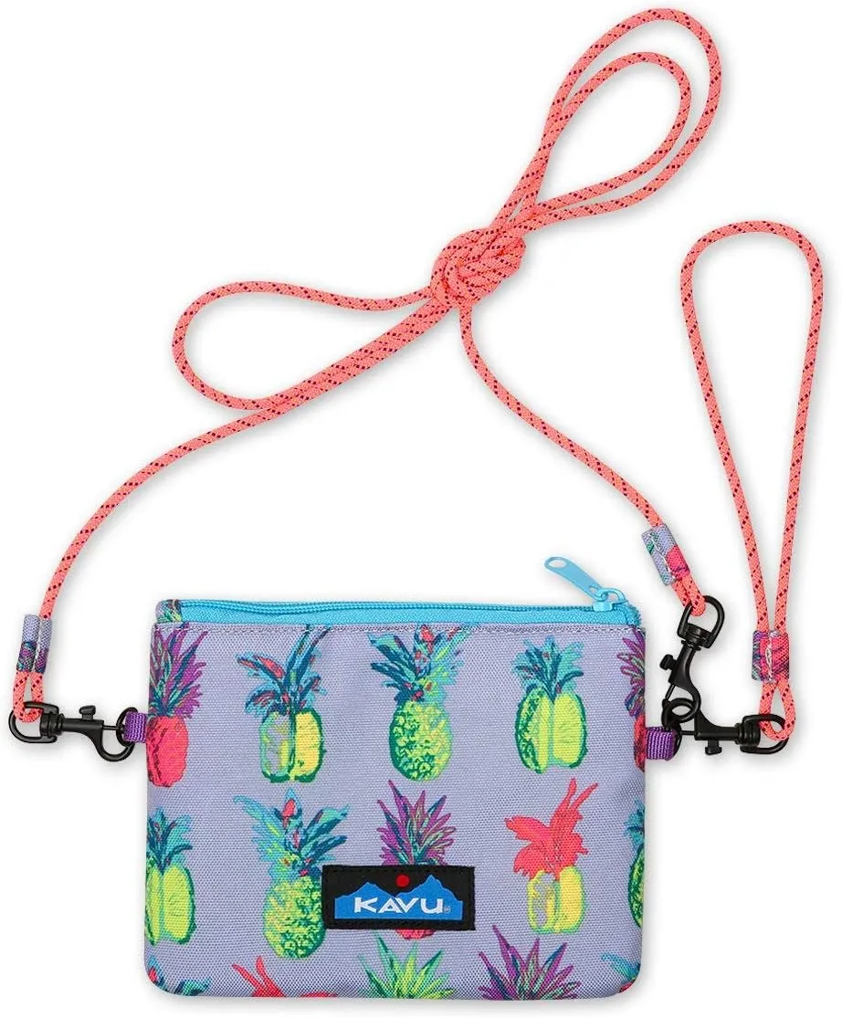 KAVU Renrose Crossbody Wallet with Rope Strap