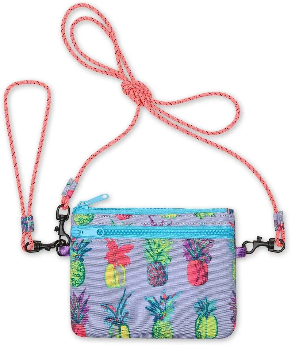 KAVU Renrose Crossbody Wallet with Rope Strap