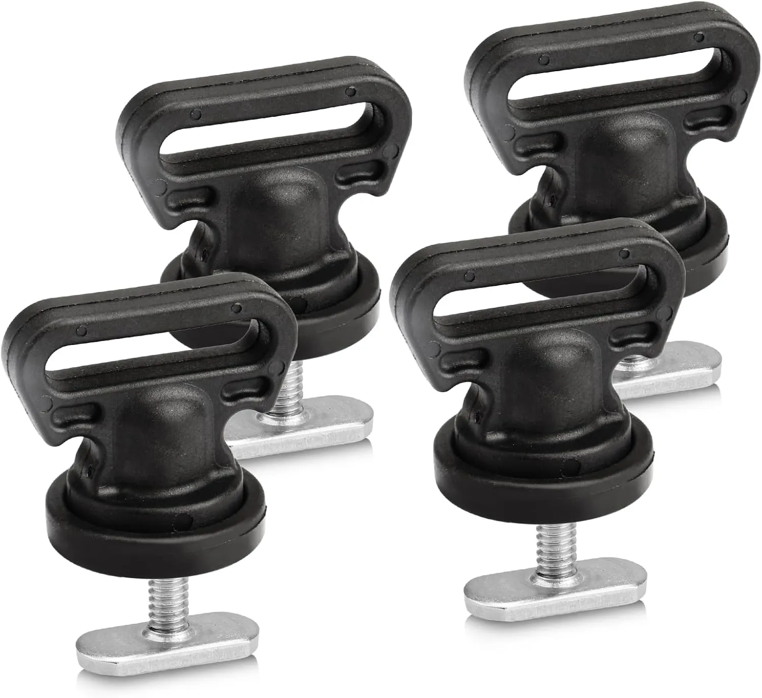 Kayak Track Mount Vertical Tie Downs （4 Pack）