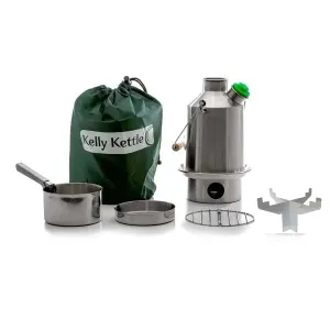 Kelly Kettle Stainless Steel  - Full Kits