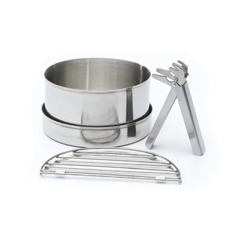 Kelly Kettle Ultimate Base Camp Kit - Stainless Steel Camp Kettle