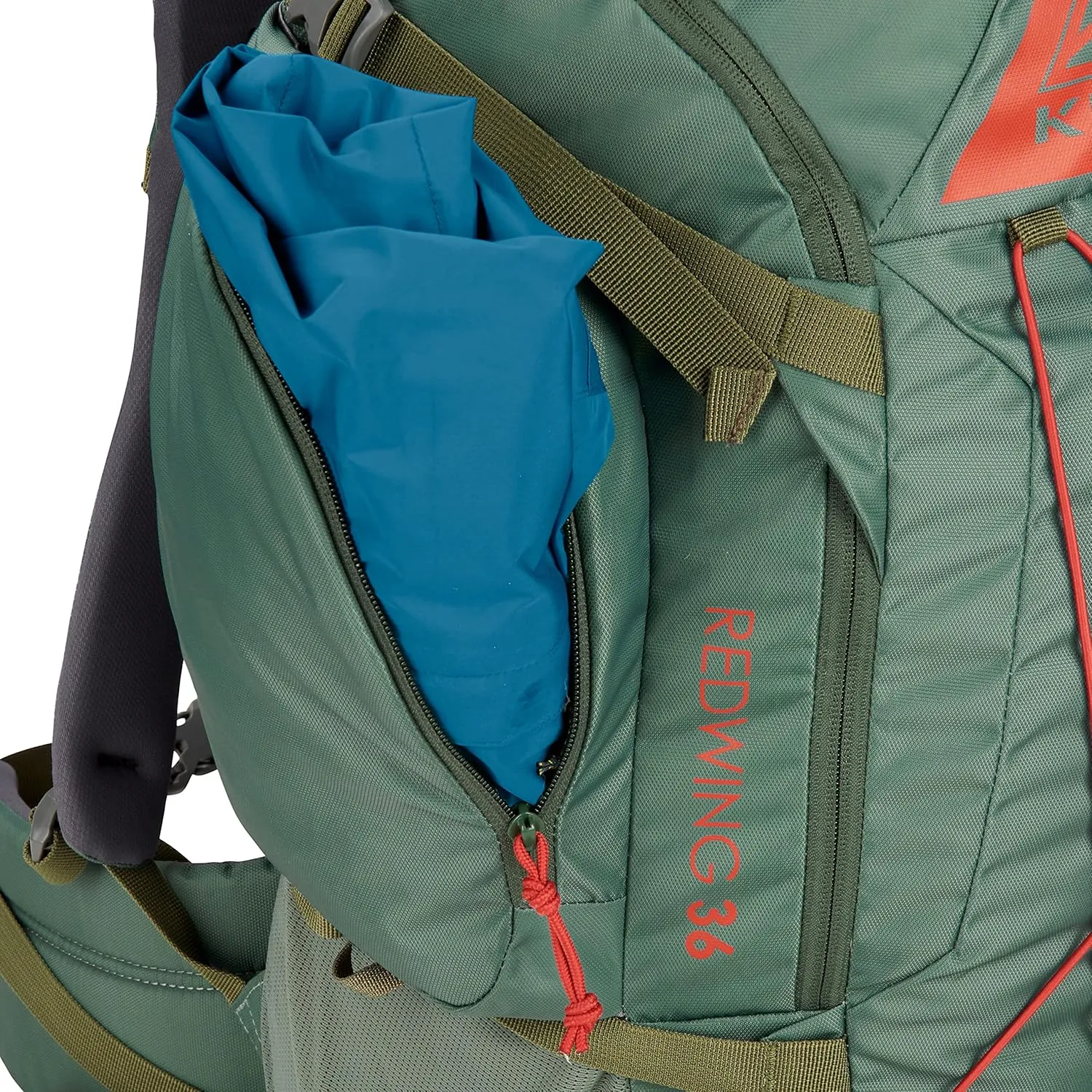 Kelty Redwing 36 – 36 Liter Internal Frame Backpack for Hiking, Backpacking, Travel, Carry-on Compatible, Hip Belt, Customized Fit, 2023 (Lyons Blue)
