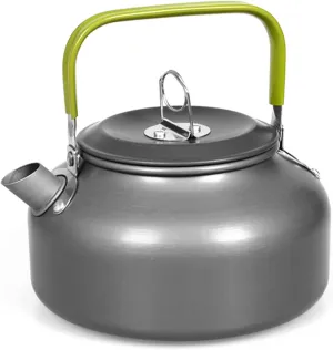 Kettle, 0.8L/1.2L/1.6L Outdoor Camping Kettle Aluminum Tea Kettle Coffee Pot with Carry Bag