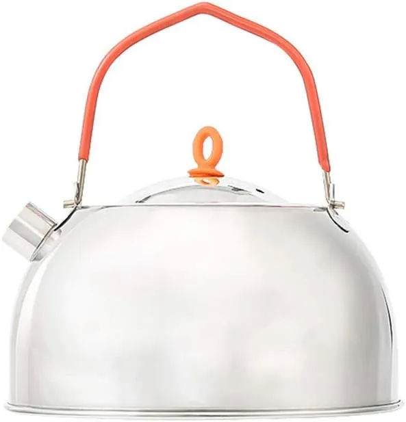 Kettle for Outdoor Mini Coffee Pot Coffee Kettle for Camping Stainless Steel Kettle Stainless Steel Water Bottles Lightweight Tea Kettle Camping Stove Portable