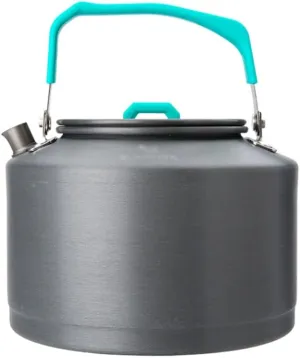 Kettle for Stove top 1.5L Camping Kettle Aluminium Tea Kettle Outdoor Tea Coffee Pot Portable Water Kettle with Handle for Hiking Picnic Kitchen Supplies Teapots