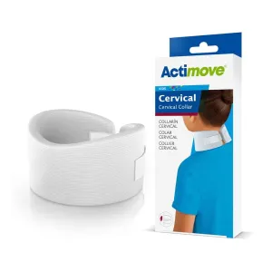 Kids Cervical Collar for Girls & Boys | Soft Foam Pediatric Neck Brace for Sleeping - Relieves Neck Pain & Spine Pressure, Neck Collar Brace Support After Whiplash or Injury | White,