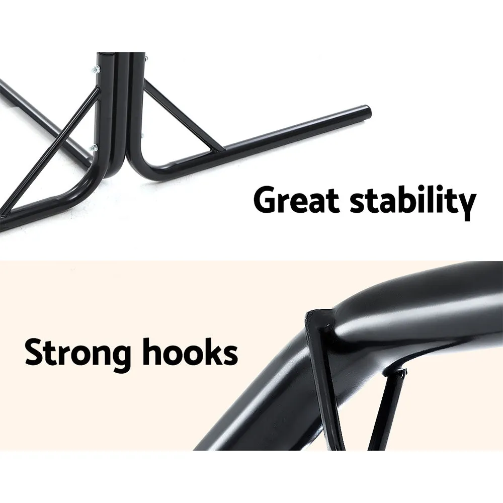 Kids Hanging Swing Chair 100cm Hammock with Heavy Duty Steel Stand